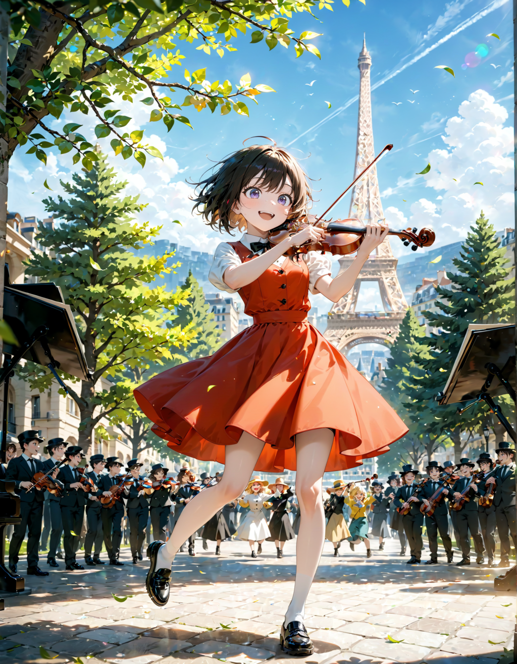 今日はエッフェル塔落成記念日。オーケストラの日