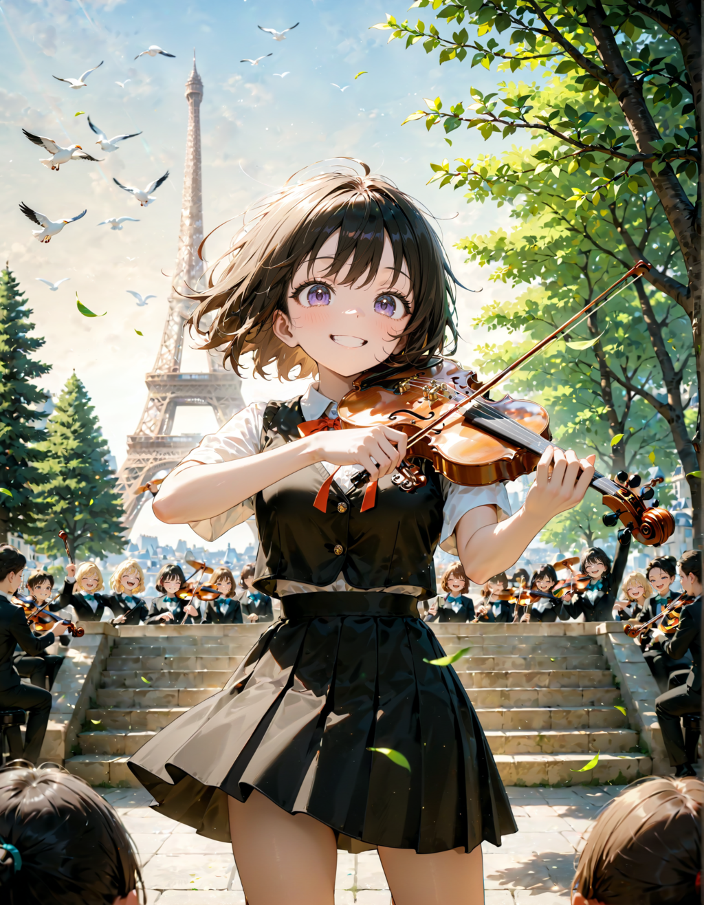 今日はエッフェル塔落成記念日。オーケストラの日