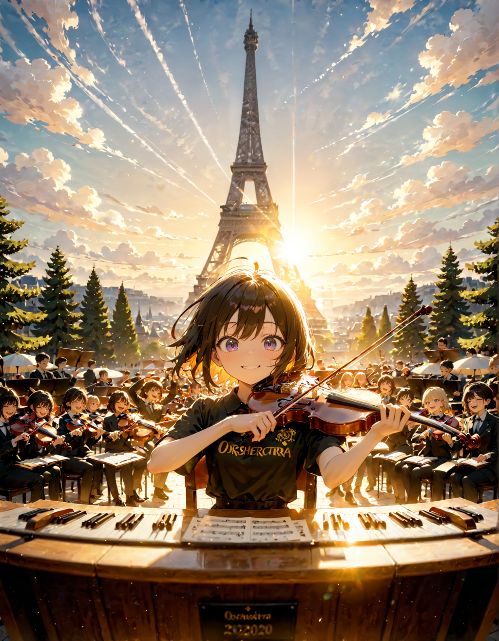 今日はエッフェル塔落成記念日。オーケストラの日