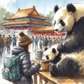 観光旅行 with Panda✈️ 中国🇨🇳 3枚目