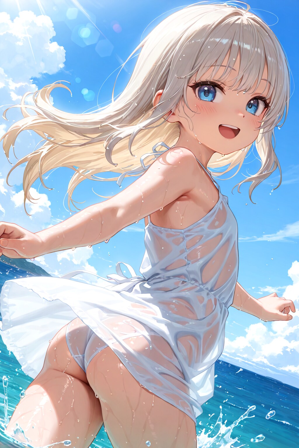透き通る少女
