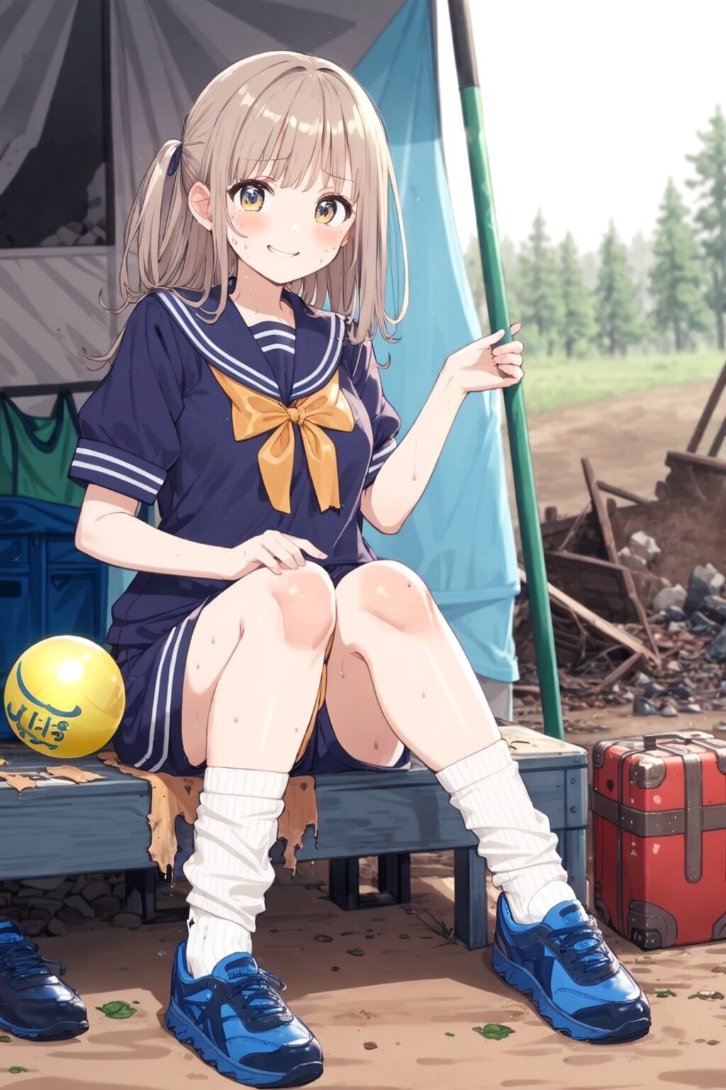 今日はここで休も | の人気AIイラスト・グラビア