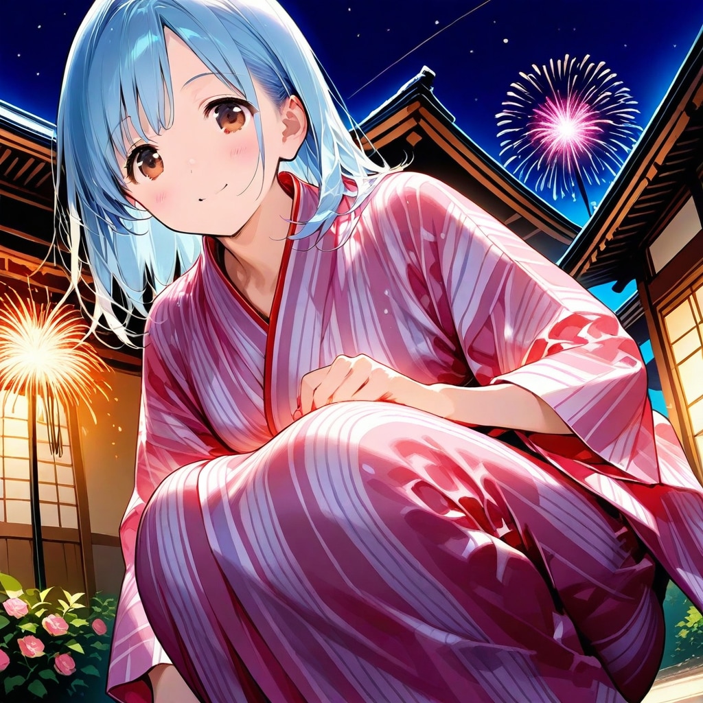 夏祭りに行きたい③