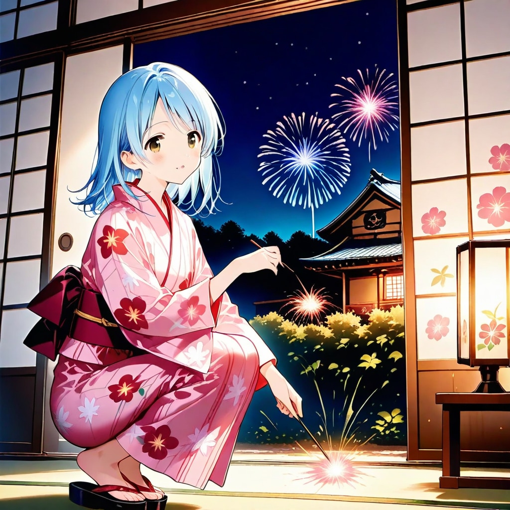 夏祭りに行きたい③