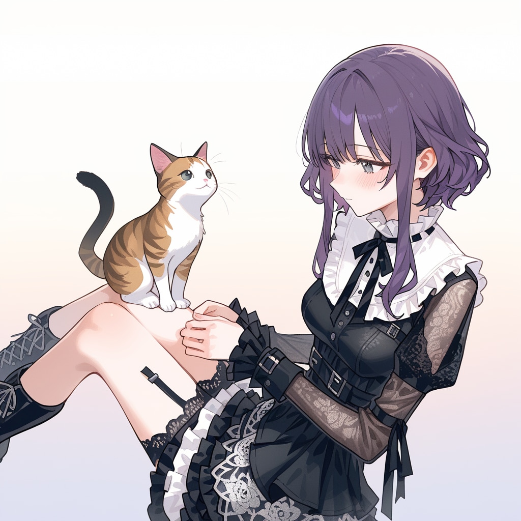 Days AI「ゴシック系ファッションの美少女」 | の人気AIイラスト・グラビア