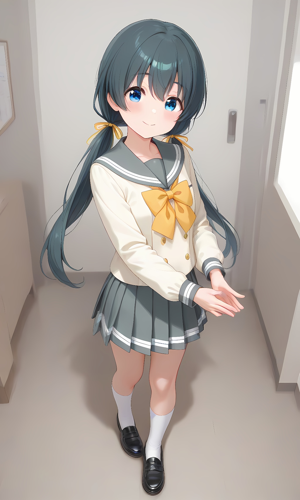 純真ちっぱい(JC)ちゃんが浦の星女学院の生徒だったら