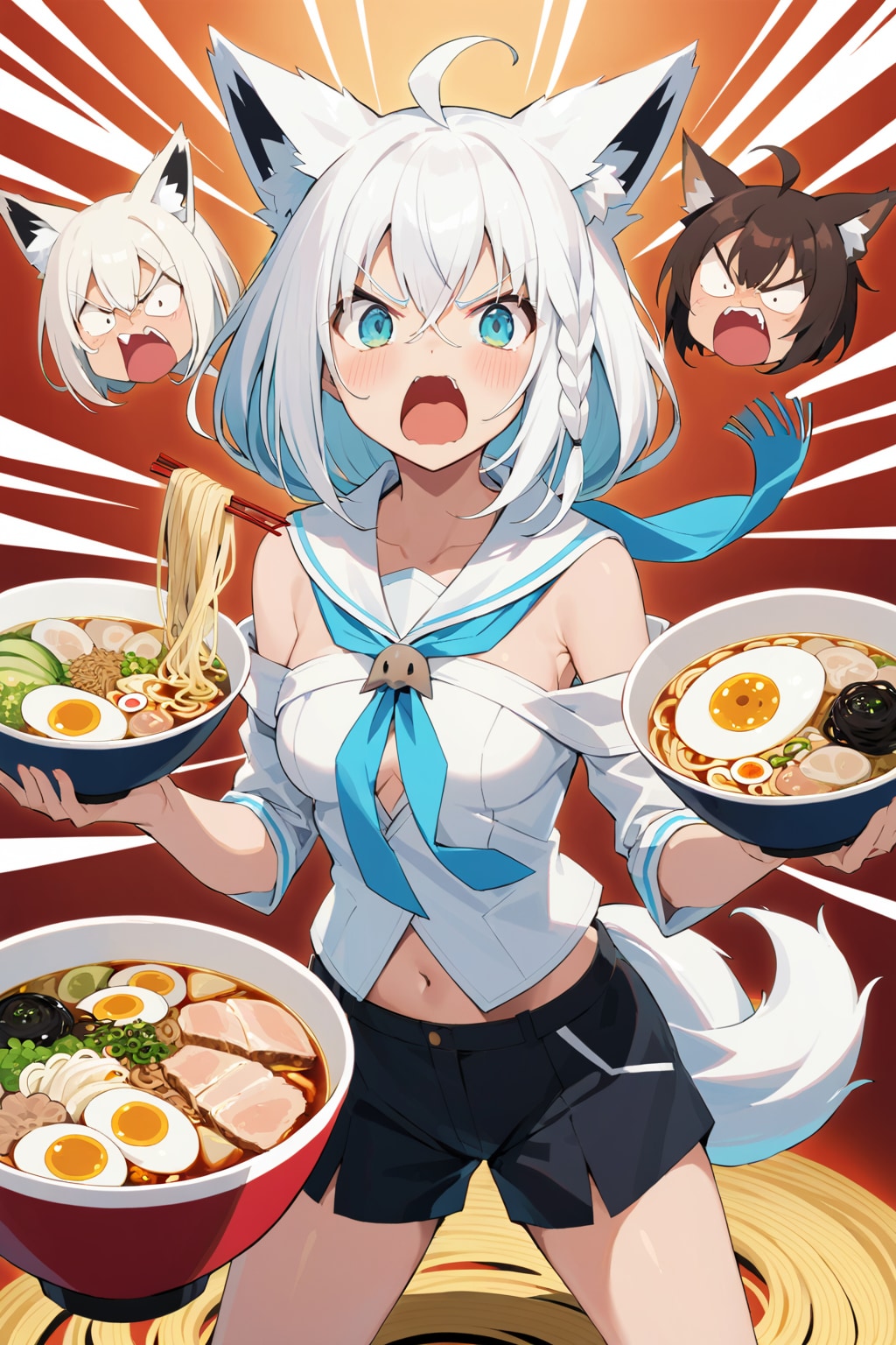 怒りの白上ラーメンチャレンジ(7)