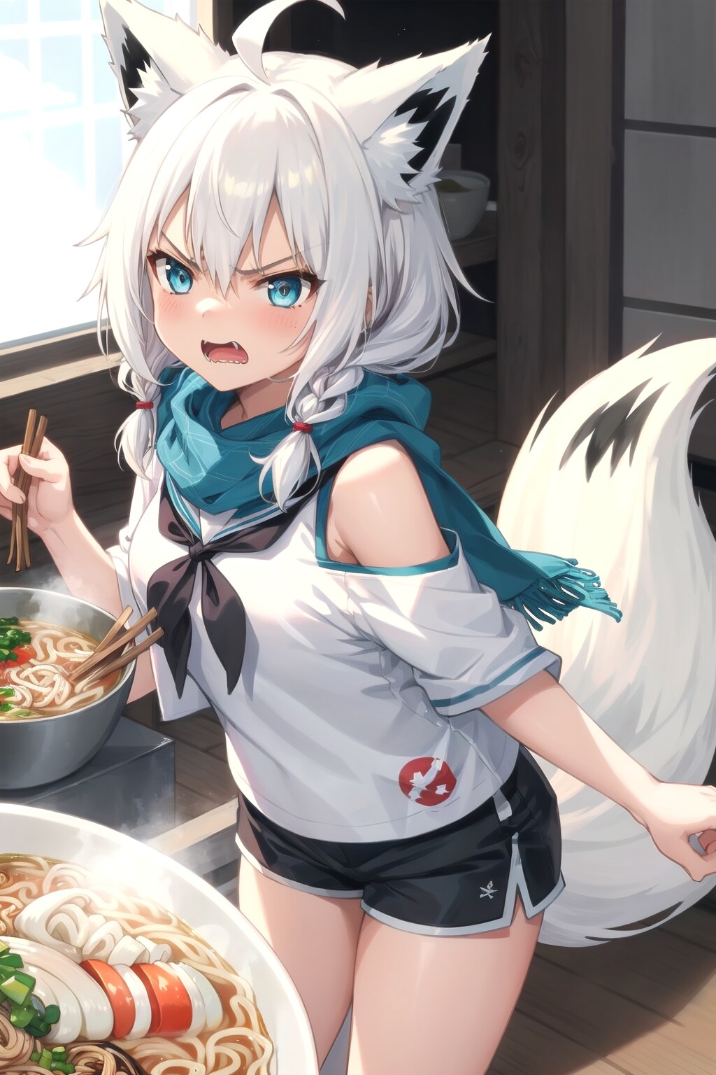 怒りの白上ラーメンチャレンジ(7)