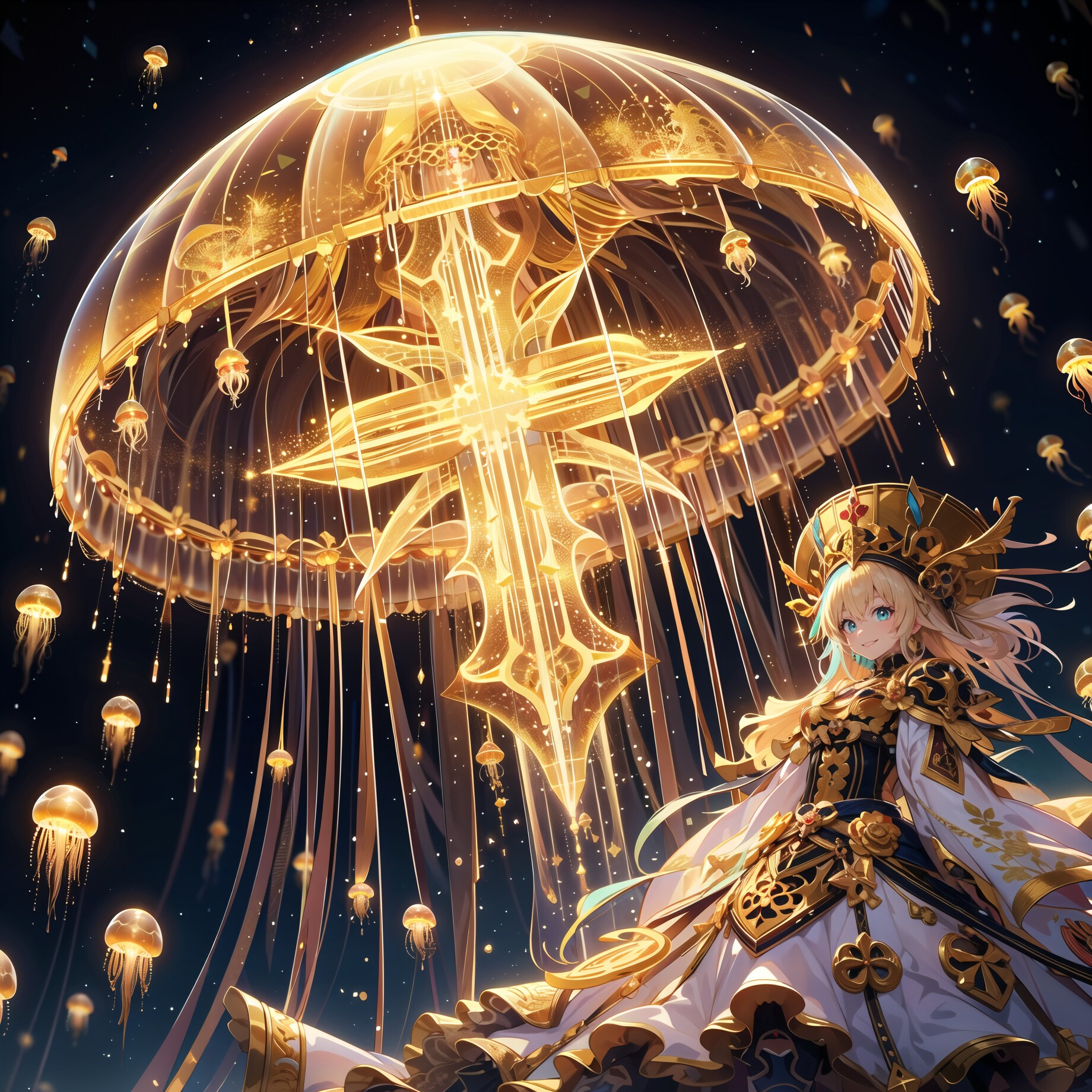 黄金十字海月