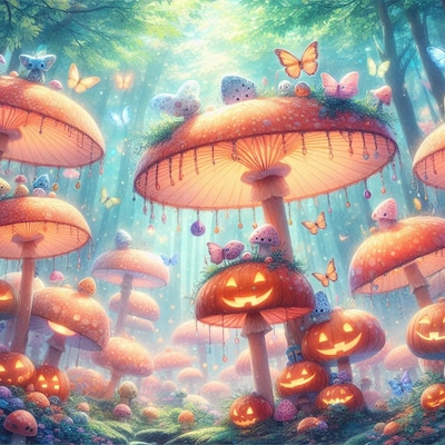 ハロウィンきのこ