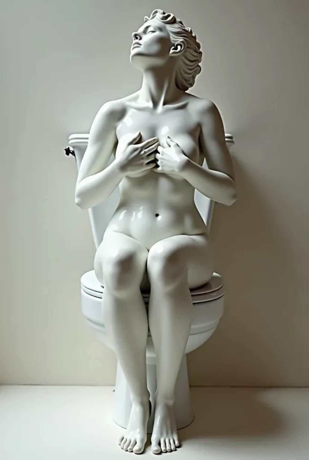 美女トイレ②