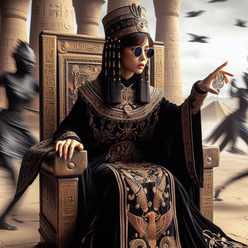 風水師ちゃん、エジプトの女王に祀り上げられる