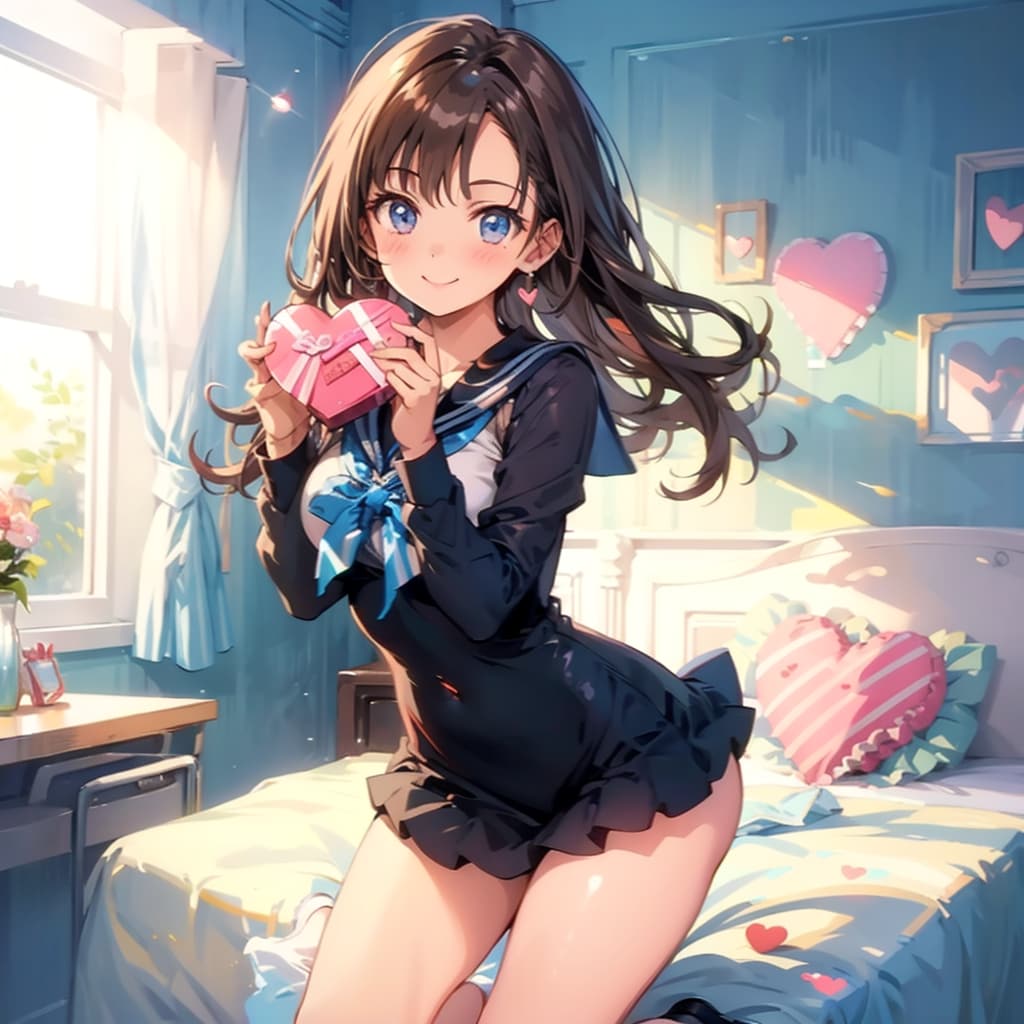 チョコレートをどうぞ