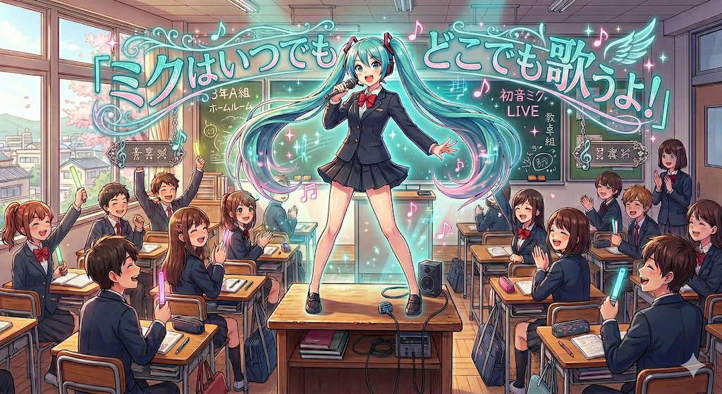 歌姫ミクさん🎶