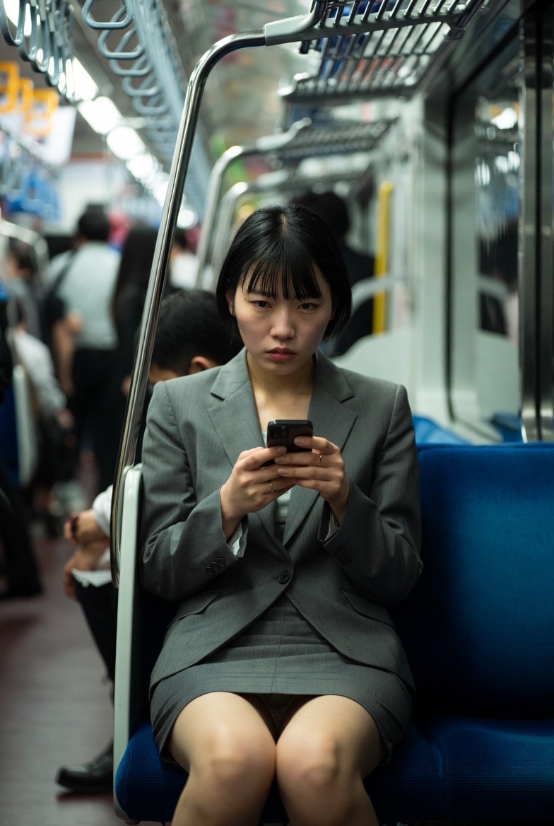 残業明けの熟れたOLの汗を吸い込んだ下着①