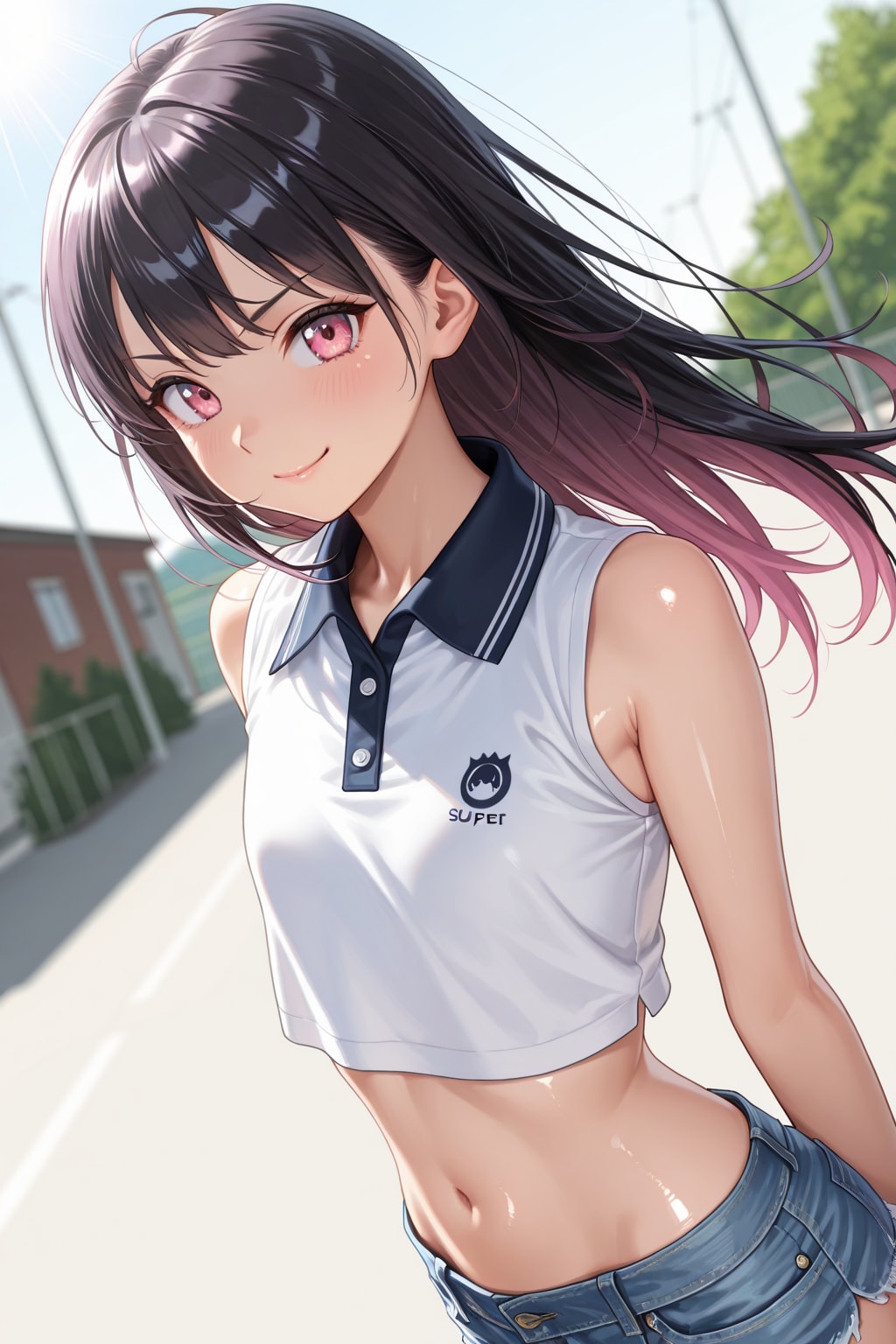 【本日の板野ちゃん】「ノースリーブもいいでしょ♪」