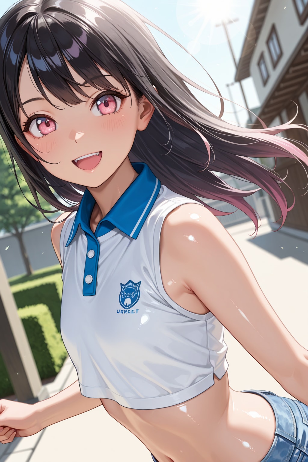 【本日の板野ちゃん】「ノースリーブもいいでしょ♪」