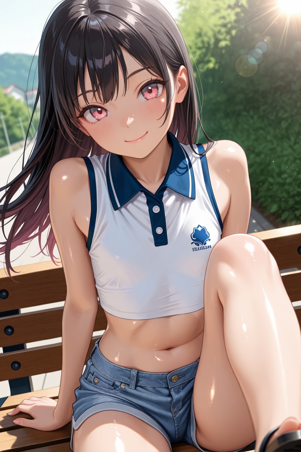 【本日の板野ちゃん】「ノースリーブもいいでしょ♪」