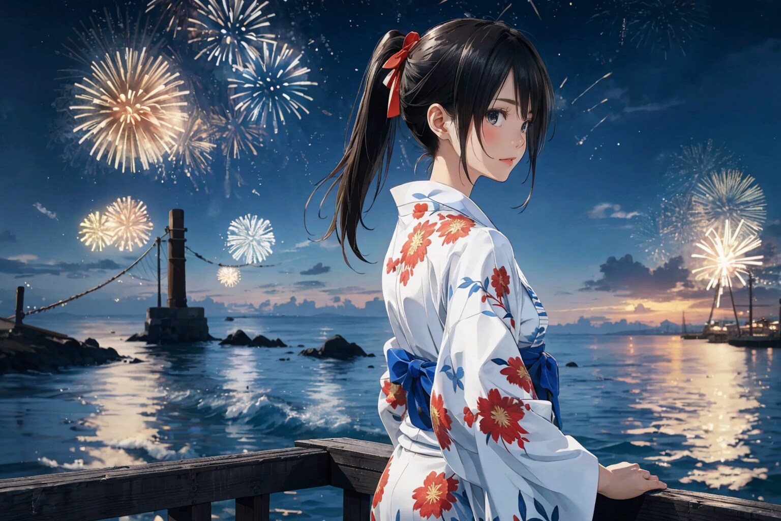 ちちぷい夏休み2025１ | の人気AIイラスト・グラビア