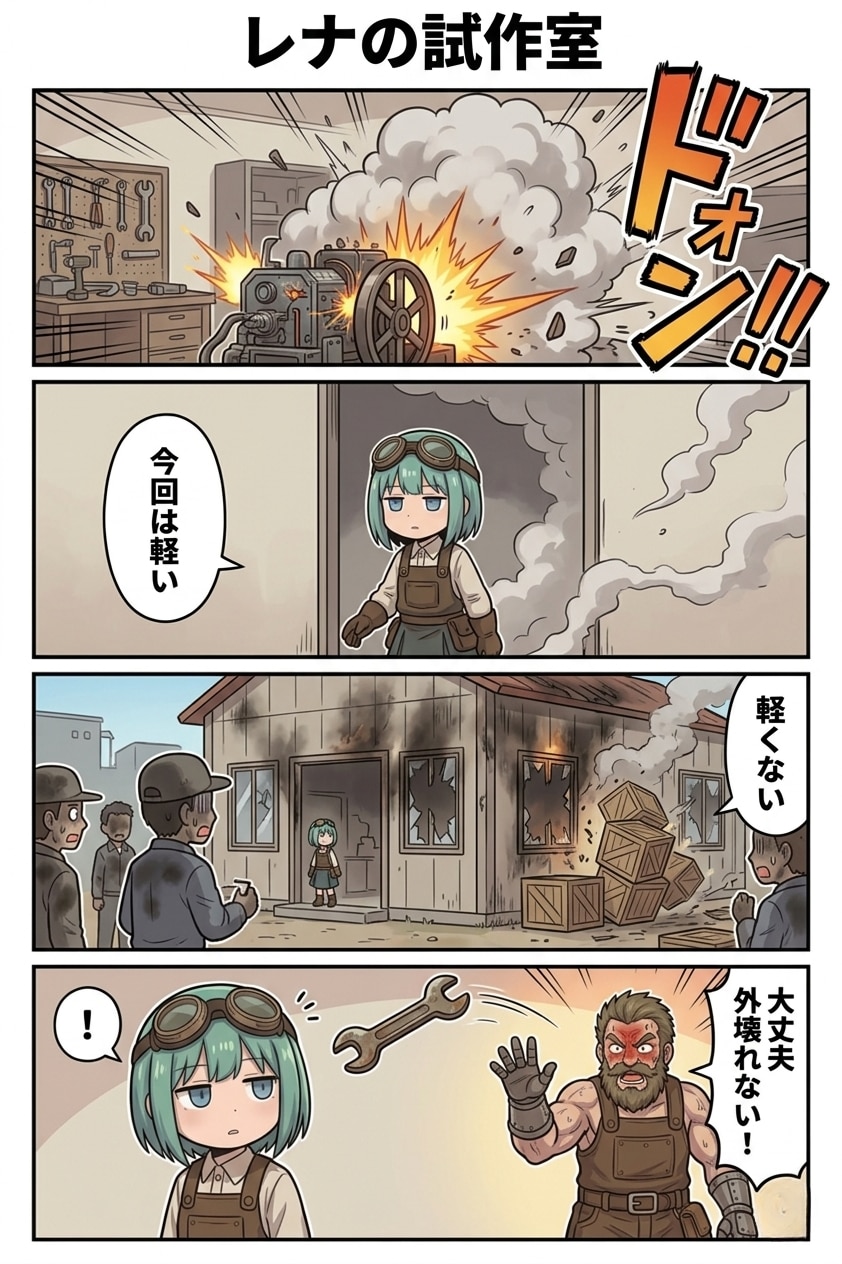 ポンコツレナの発明日記