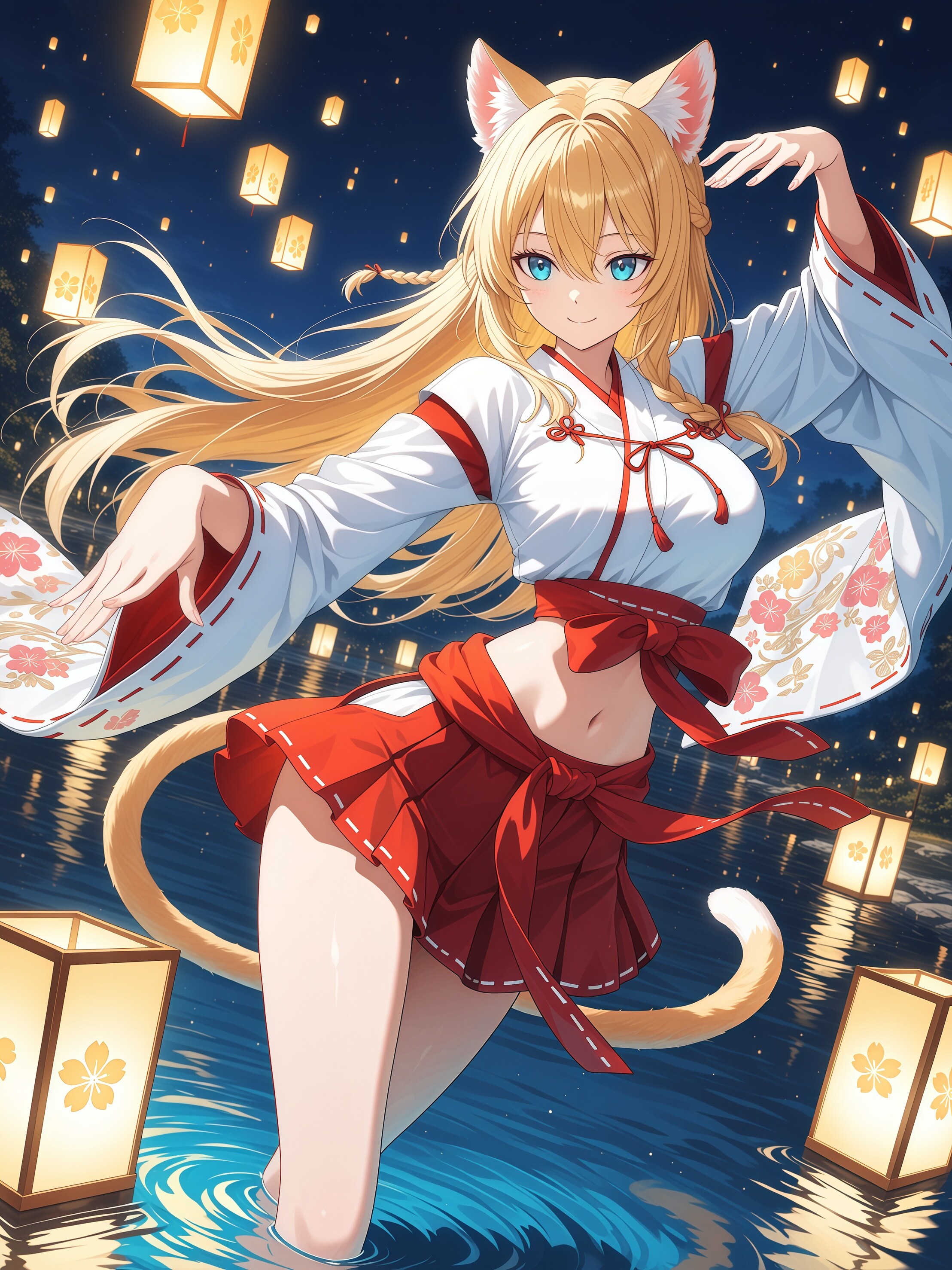 猫舞神楽 | の人気AIイラスト・グラビア