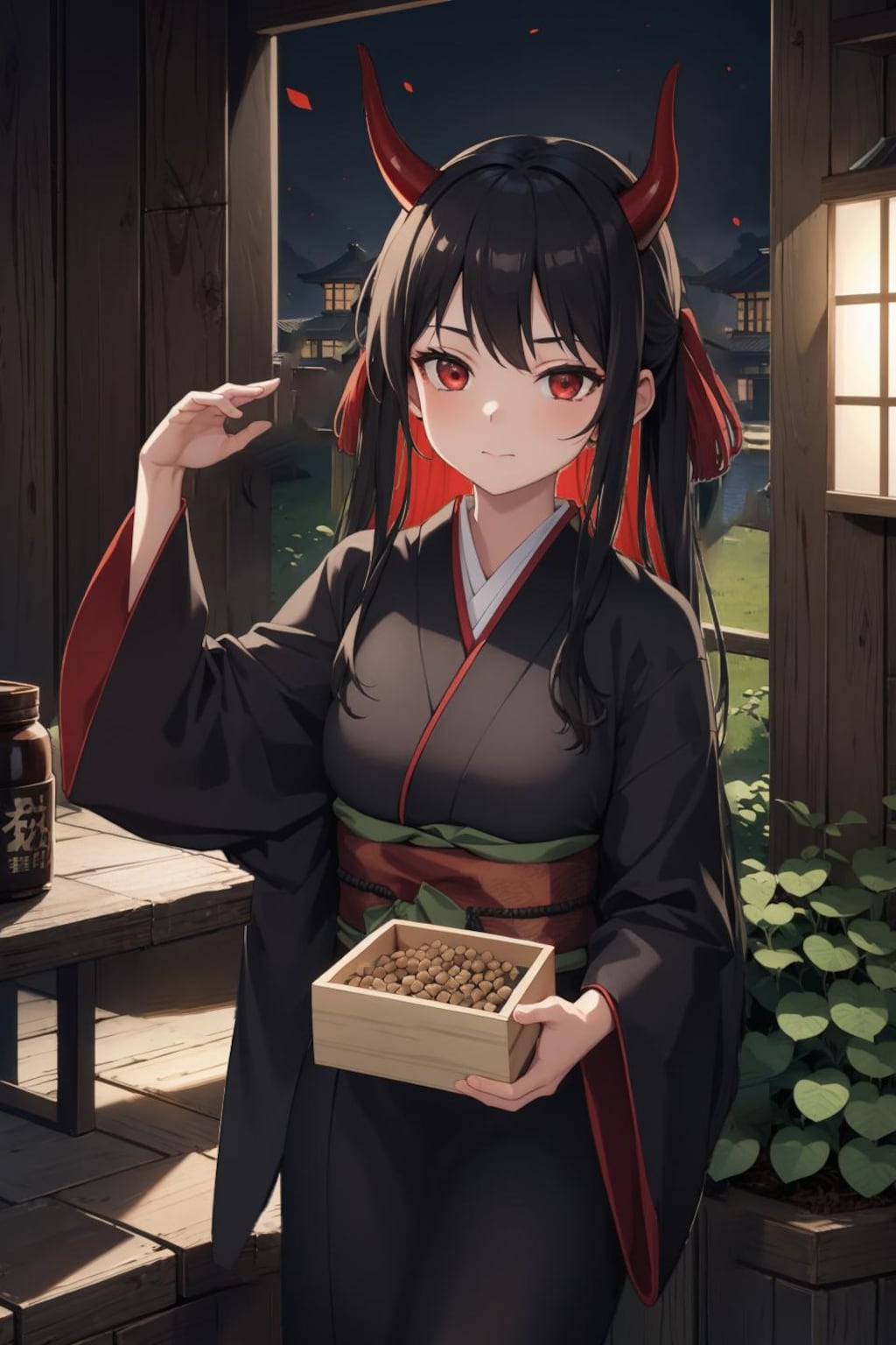 鬼は外？返り討ちにしてくれるわ【全4枚】