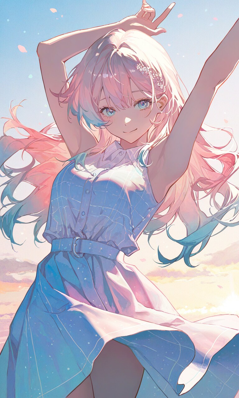 自由な少女