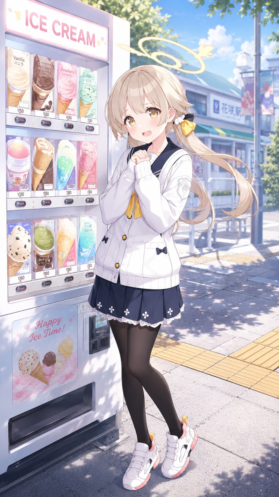 アイスをおねだりするヒフミ(通常・SD)