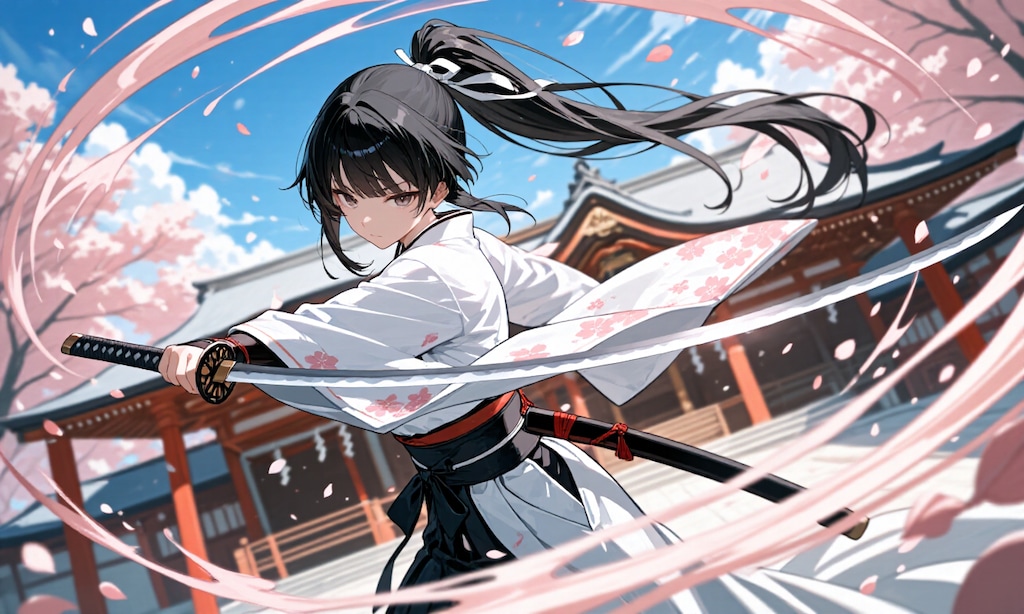 剣人女子　桜嵐