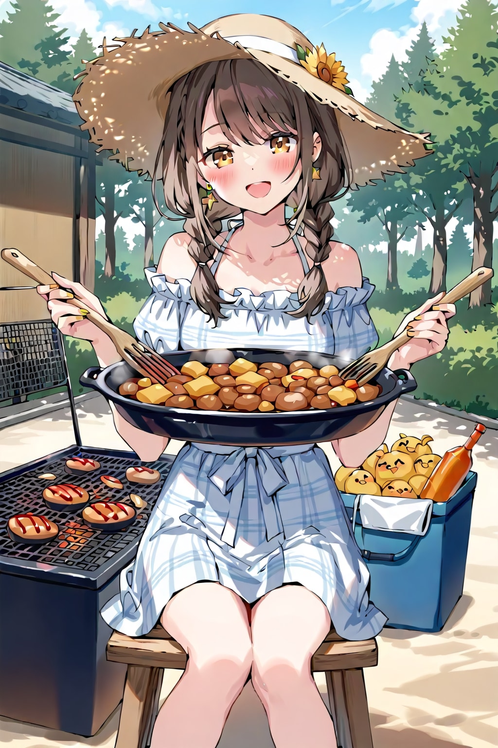 アウトドアと行ったらバーベキュー！