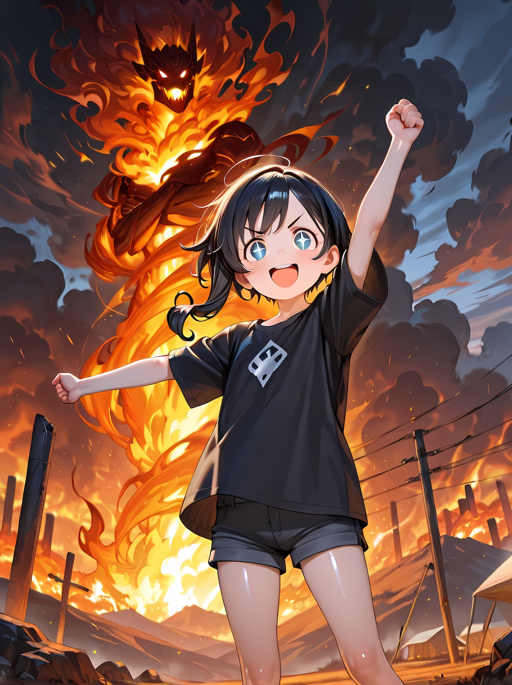 超キャンプファイヤー🔥🎆