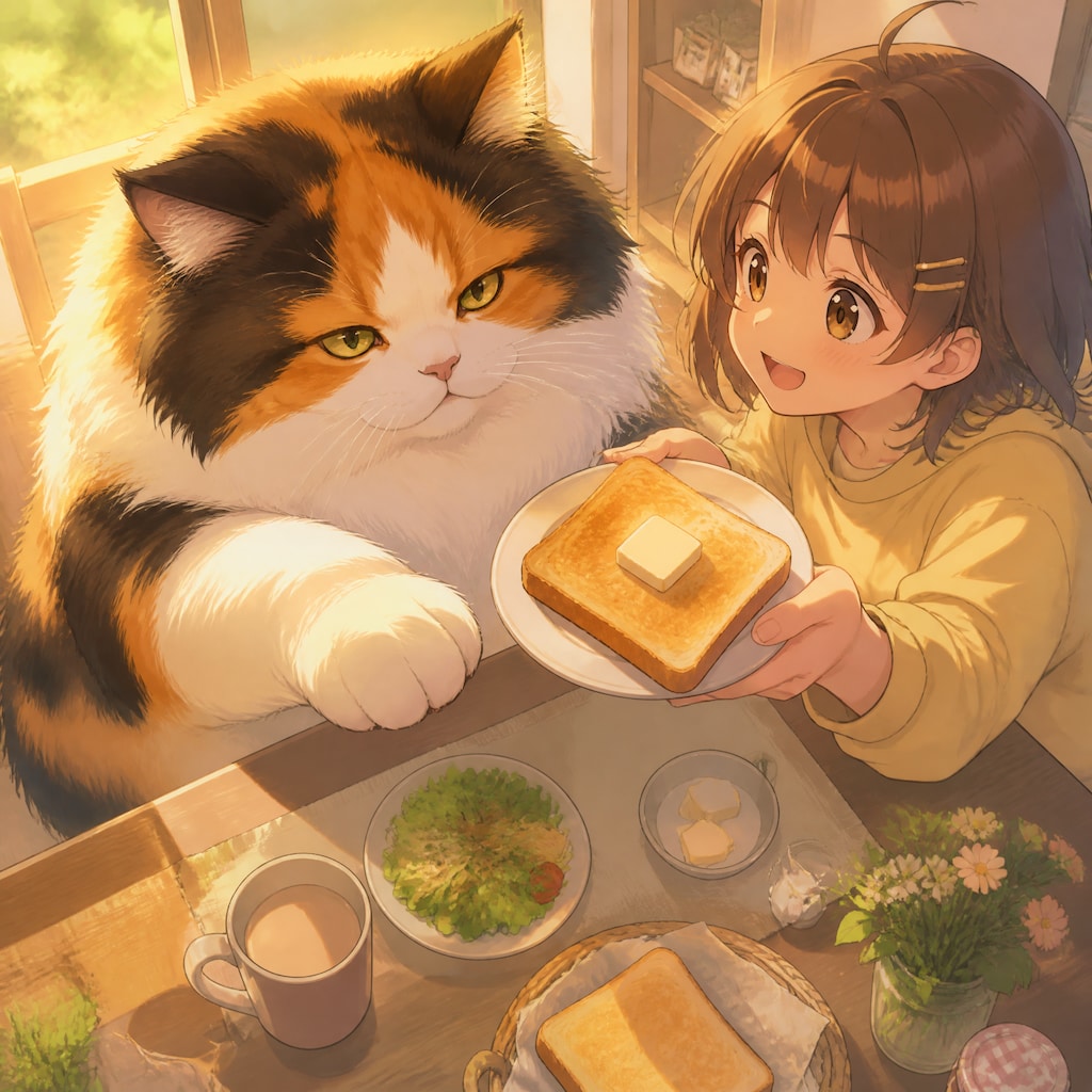 おはよう三毛殿（１０５）GPTimages2.0