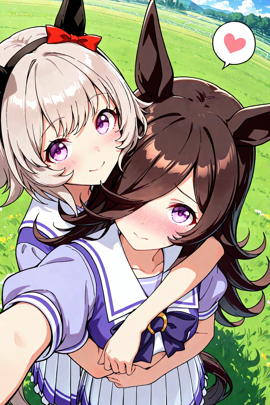 仲良しカレンライス自撮り♡