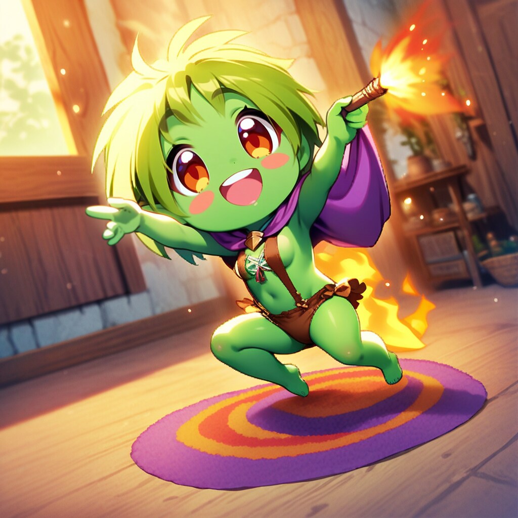 【妖精】ゴブリン（ちびVer） | の人気AIイラスト・グラビア