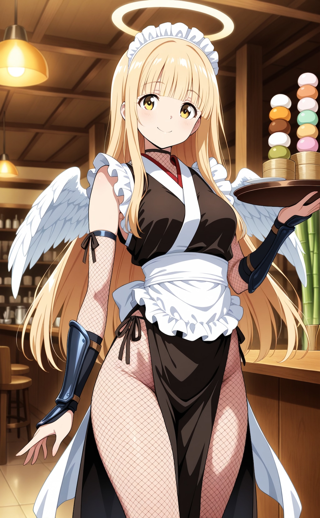 忍者カフェでバイトするアイドルになりたい天使