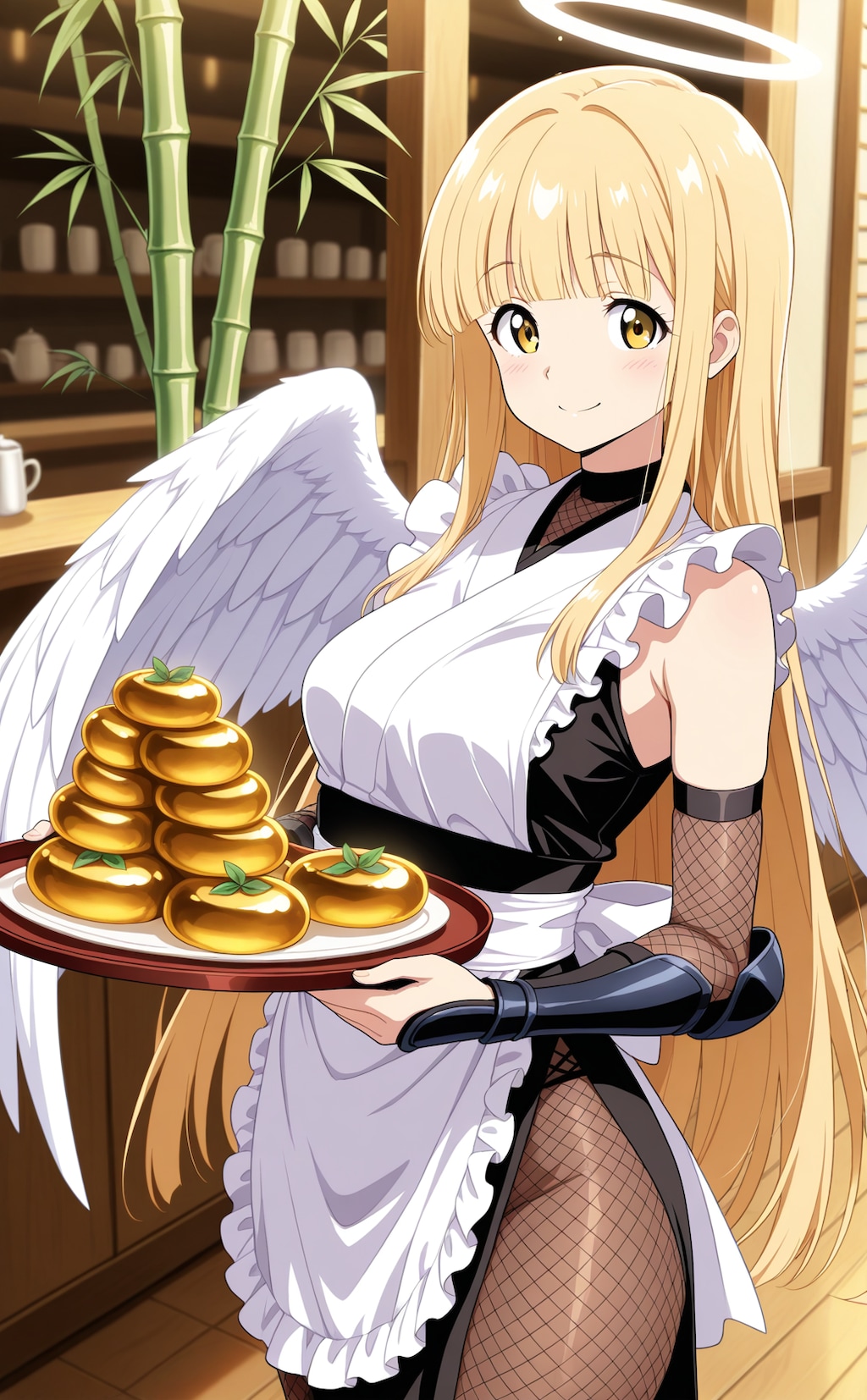 忍者カフェでバイトするアイドルになりたい天使