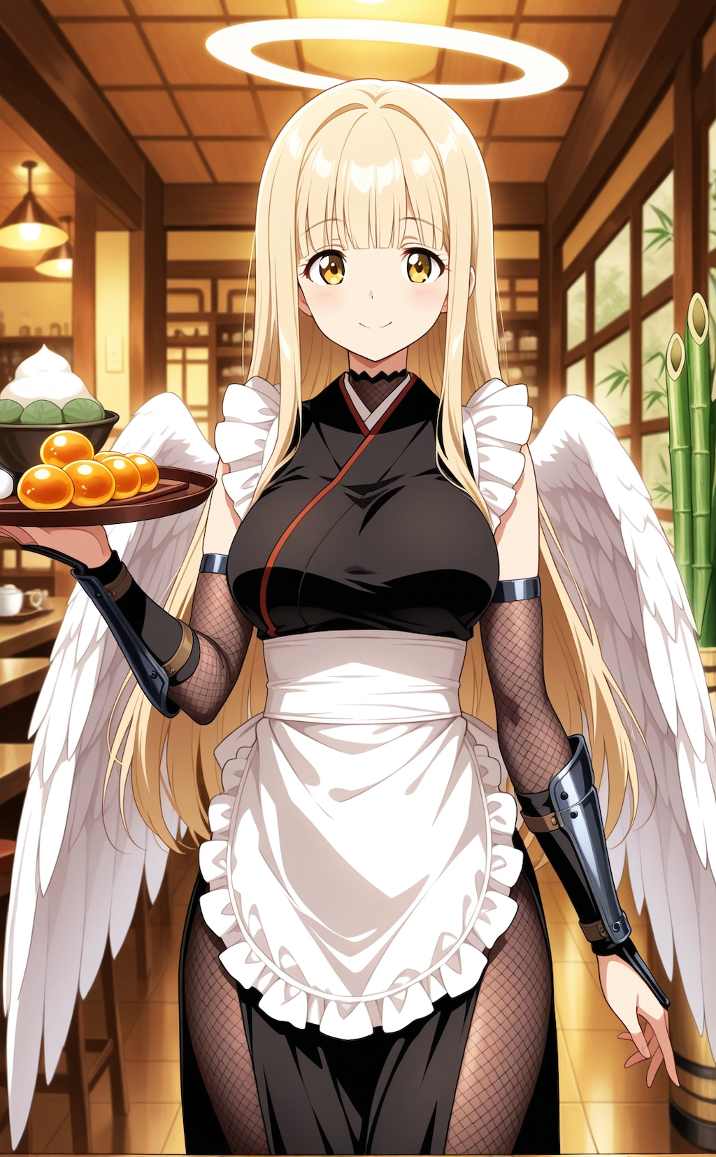 忍者カフェでバイトするアイドルになりたい天使
