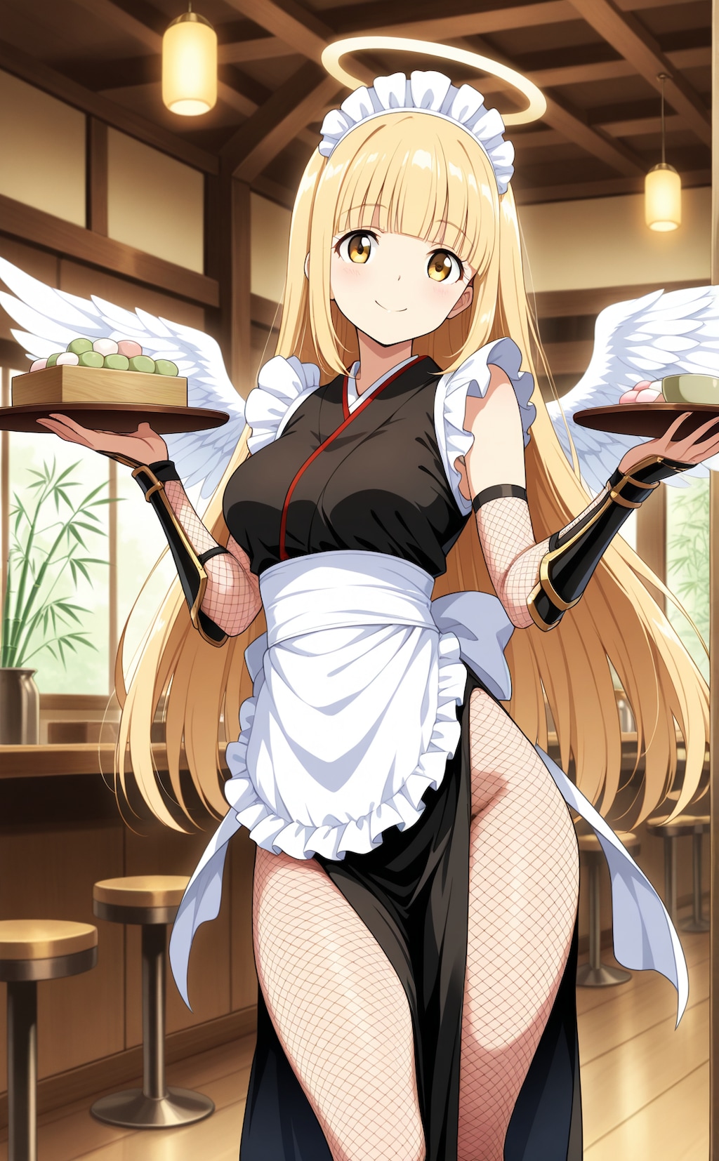 忍者カフェでバイトするアイドルになりたい天使