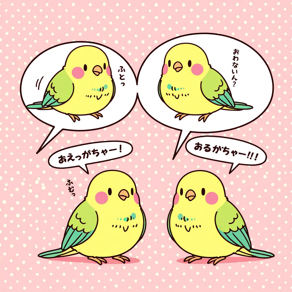 気まぐれインコ