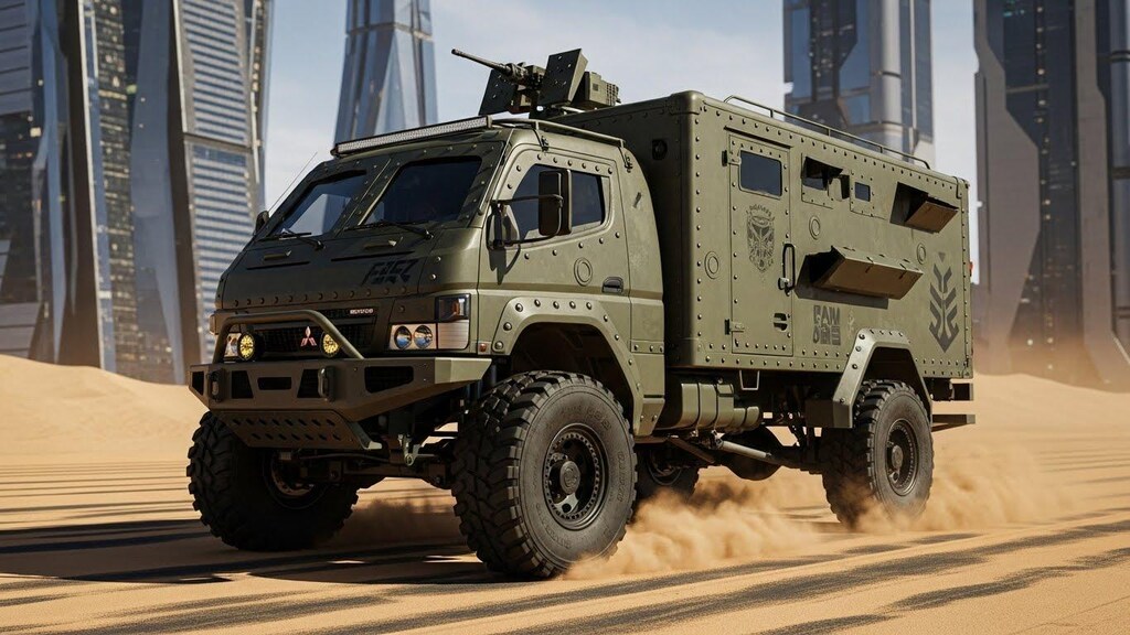 三菱ふそうトラック軍用車