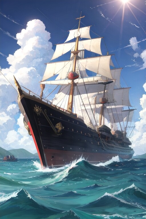 彷徨える艦隊５　戦艦リレントレス | の人気AIイラスト・グラビア