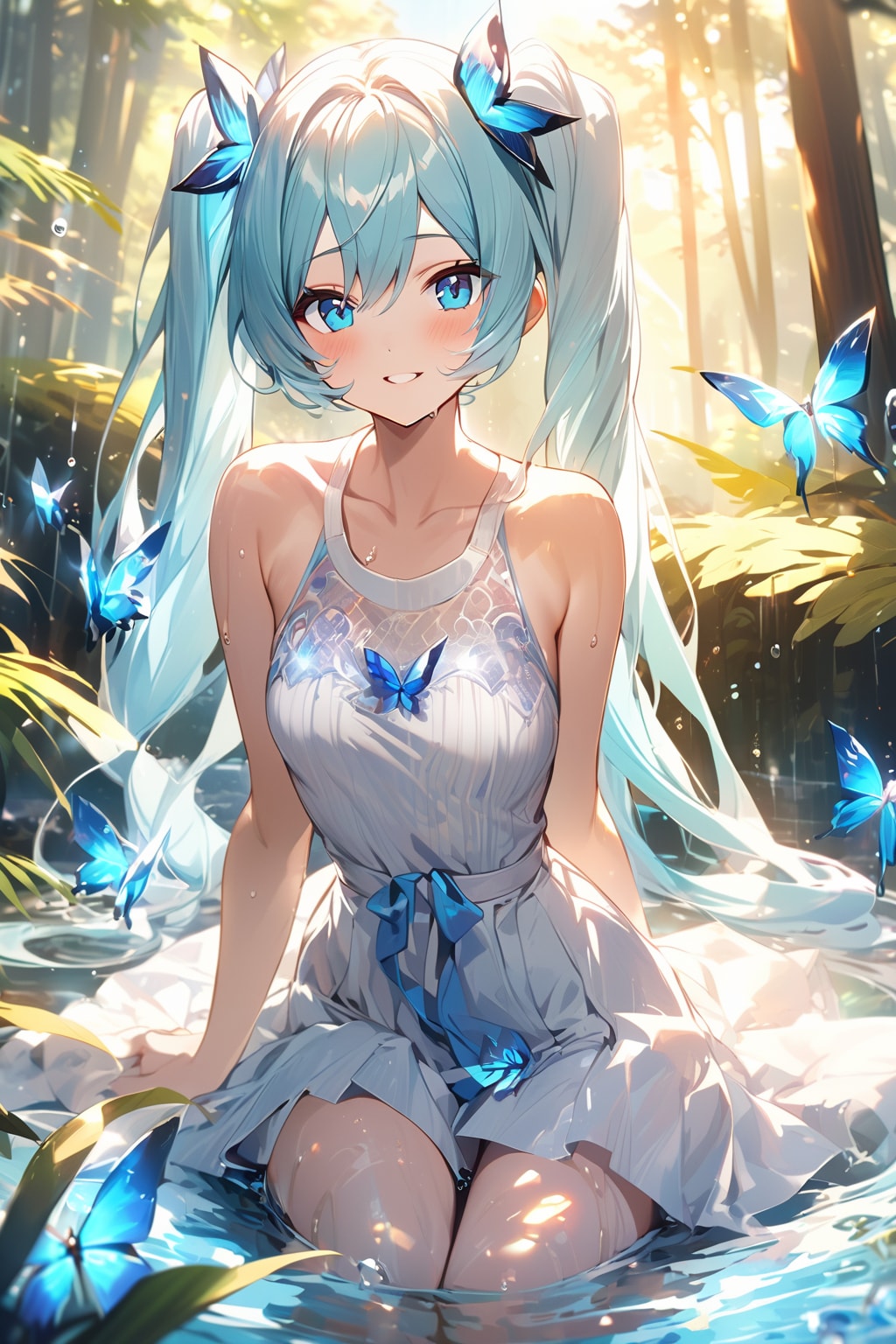 森の白い誘惑