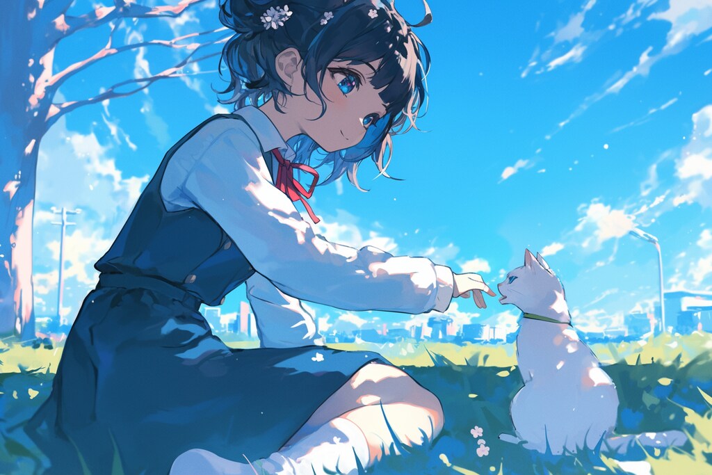 猫🐈とおだんごちゃん🍡✨126