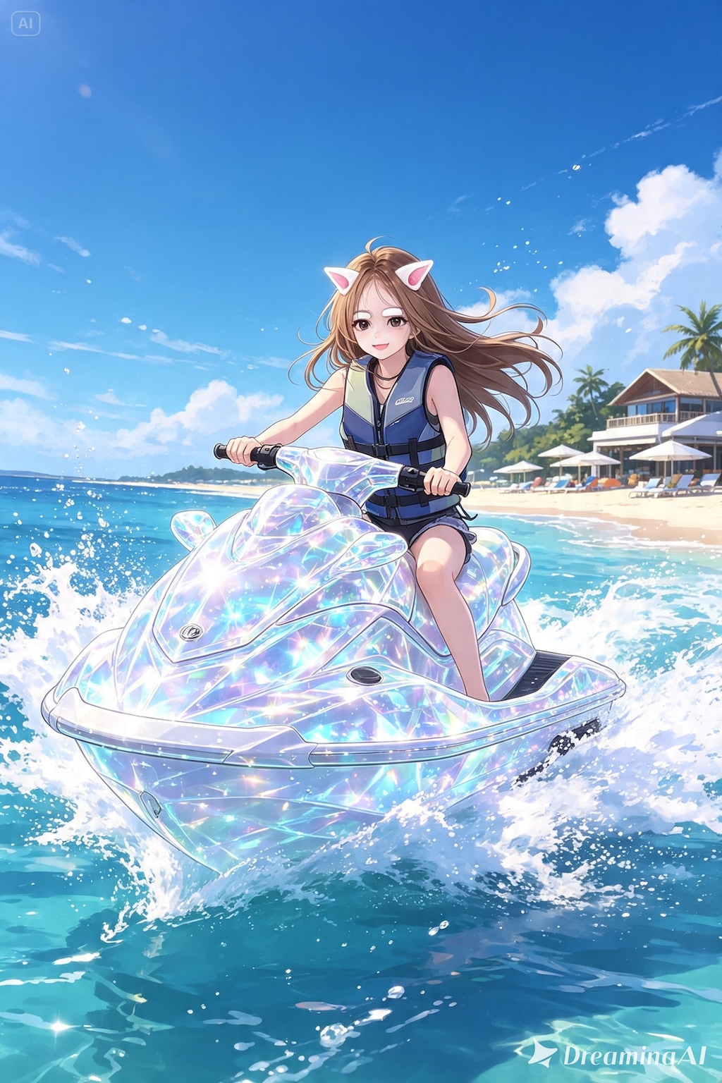 異世界の水上バイク