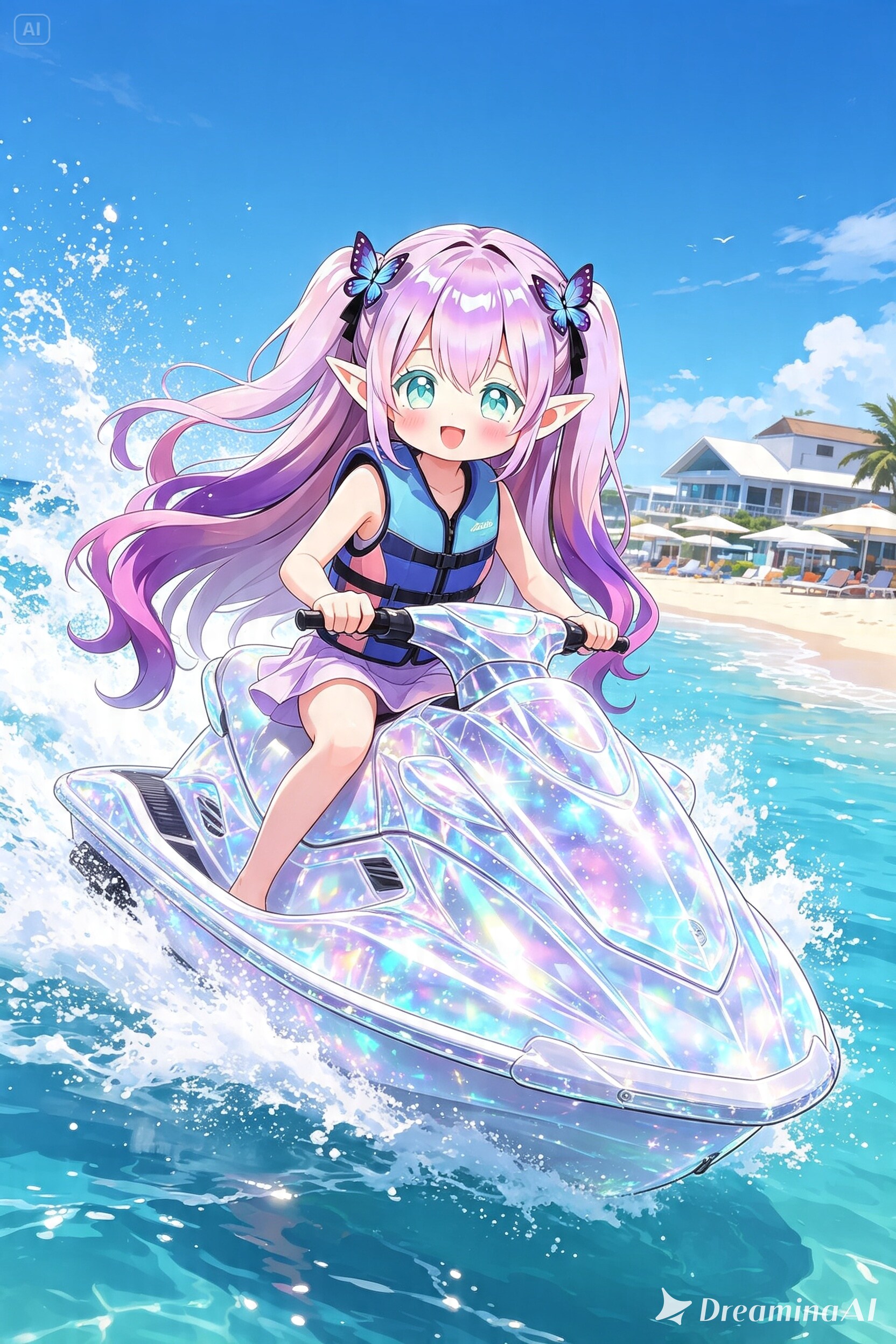 異世界の水上バイク