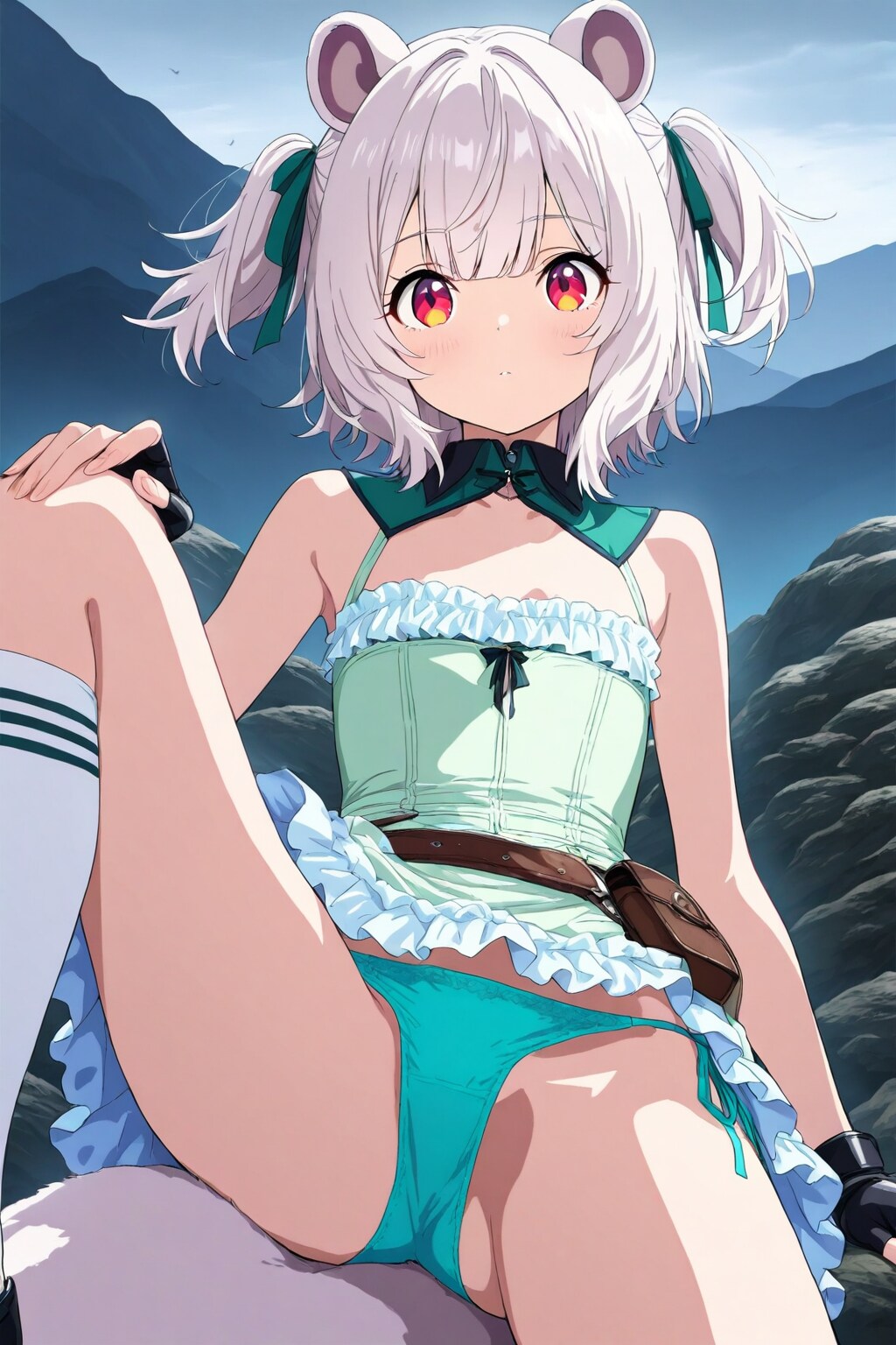 一休みするこりすちゃん