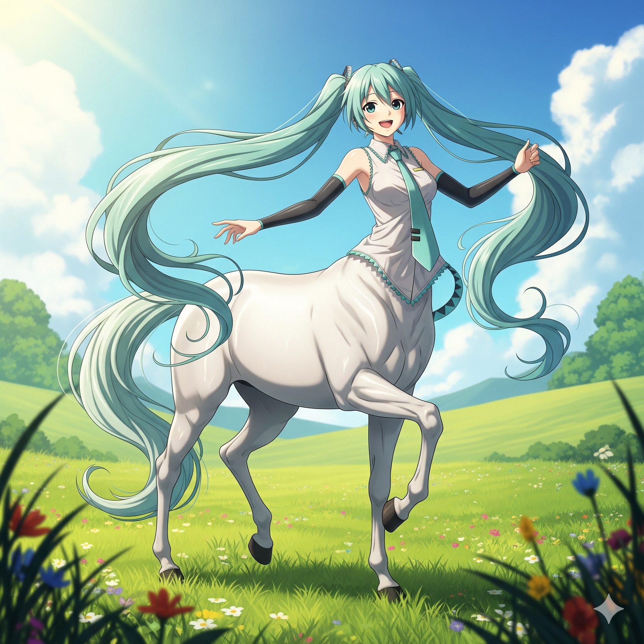 ミクさん ケンタウロスになってみた1