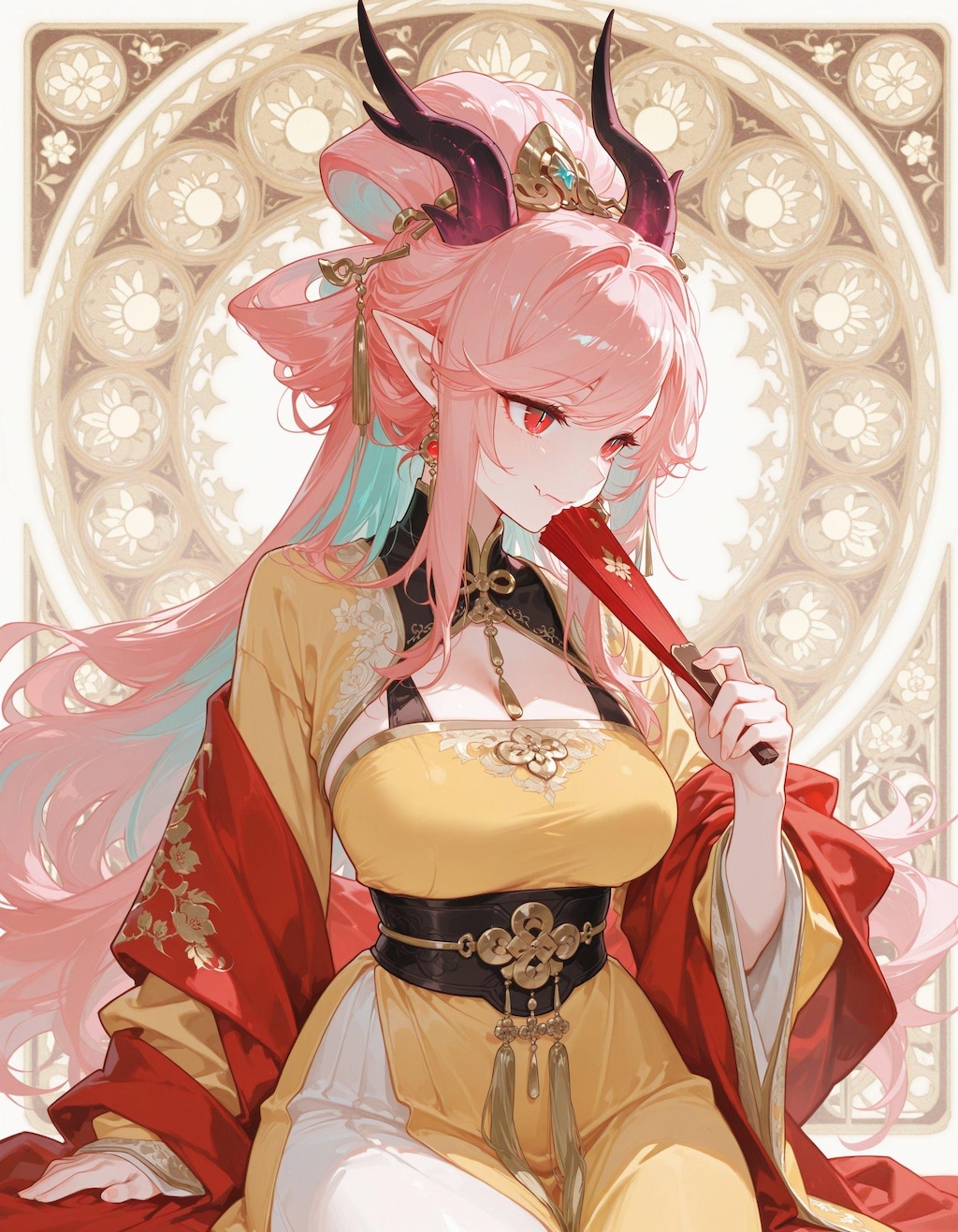 漢服のお嬢様