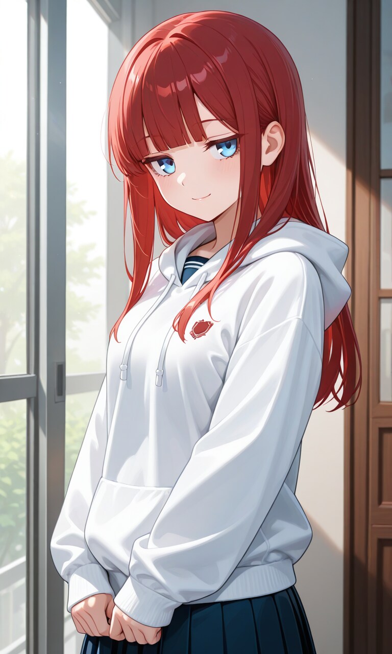 赤髪の女の子