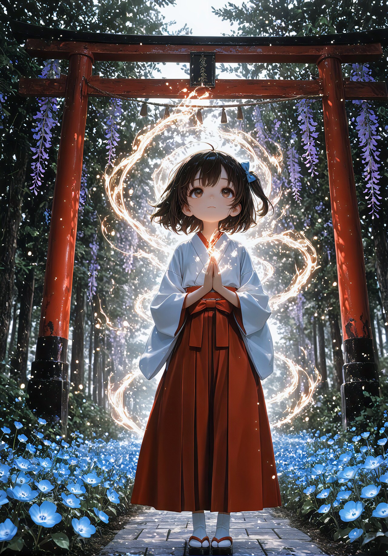 祈りは、やがて力になる | の人気AIイラスト・グラビア